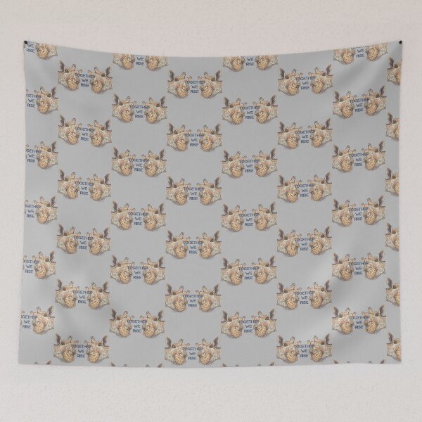 Item preview, Together we rise.  Giraffe inspired, Wildlife wisdom, Africa wild designed and sold by DebbieJoyArt.