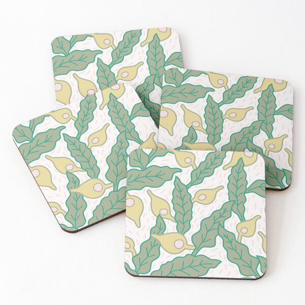 Item preview, Flamingo Flower - white yellow designed and sold by Maygetsu.