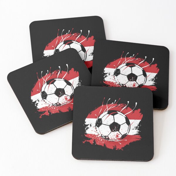 Item preview, Austrian Football Austrian Flag Grunge Soccer fan designed and sold by Designer-Girl.