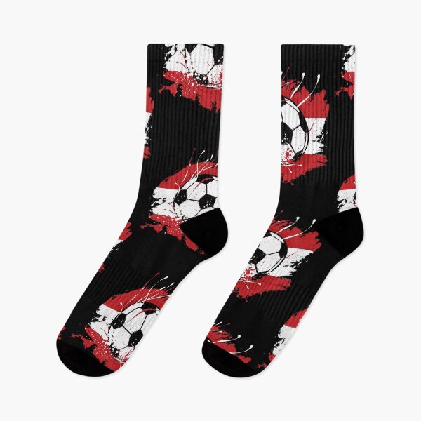 Item preview, Austrian Football Austrian Flag Grunge Soccer fan designed and sold by Designer-Girl.
