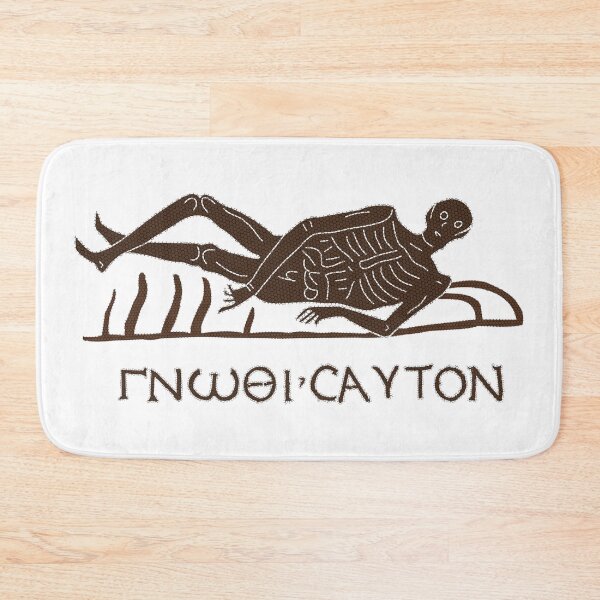 Item preview, Know Thyself Memento Mori Mosaic designed and sold by Happy Puppy Print On Demand.