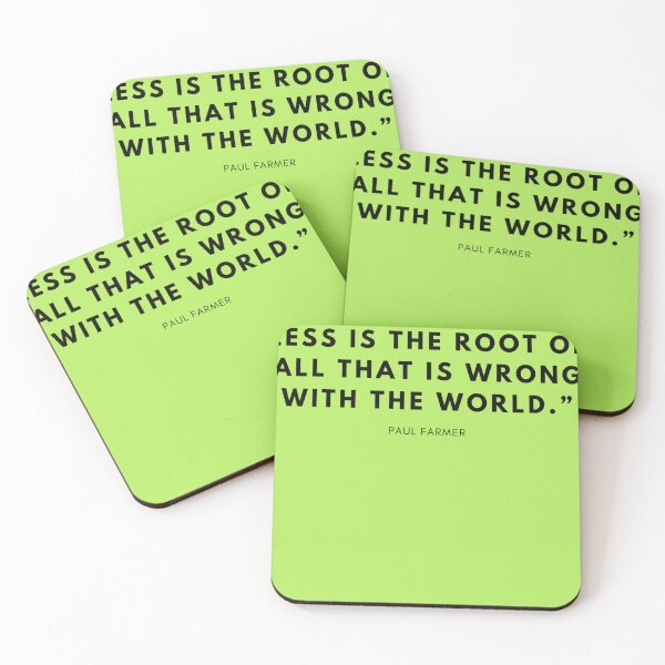 Item preview, Paul Farmer Quote  designed and sold by GertaHarms.
