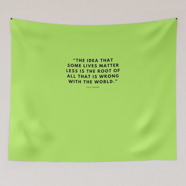 Item preview, Paul Farmer Quote  designed and sold by GertaHarms.