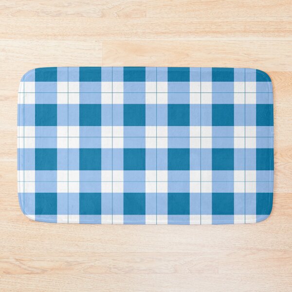 Item preview, Winter Blue Buffalo Plaid Check Pattern designed and sold by Tamas Das.