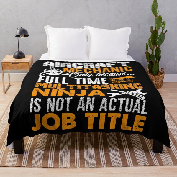 Item preview, Aircraft Mechanic Is Not An Actual Job Title designed and sold by UnknownArtistt.