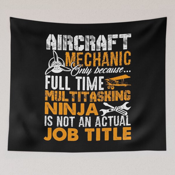 Item preview, Aircraft Mechanic Is Not An Actual Job Title designed and sold by UnknownArtistt.