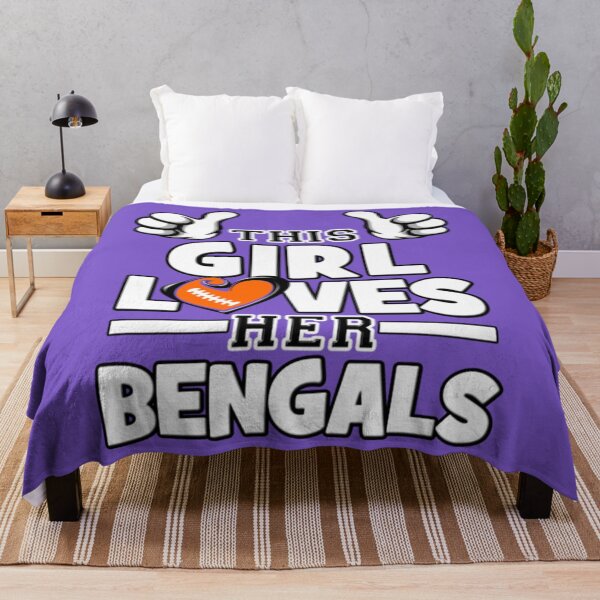Item preview, Cincinnati Bengals Football T-ShirtThis Girl Loves Her Bengals Football Fan designed and sold by TorimachiYoneza.