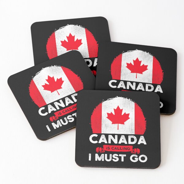 Item preview, Canada Is Calling And I Must Go Canadian Flag designed and sold by Xtjjae.