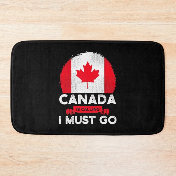 Item preview, Canada Is Calling And I Must Go Canadian Flag designed and sold by Xtjjae.