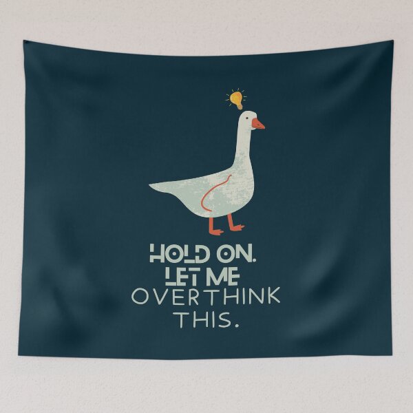 Item preview, Hold on let me overthink this. designed and sold by AmmarSherJaan.