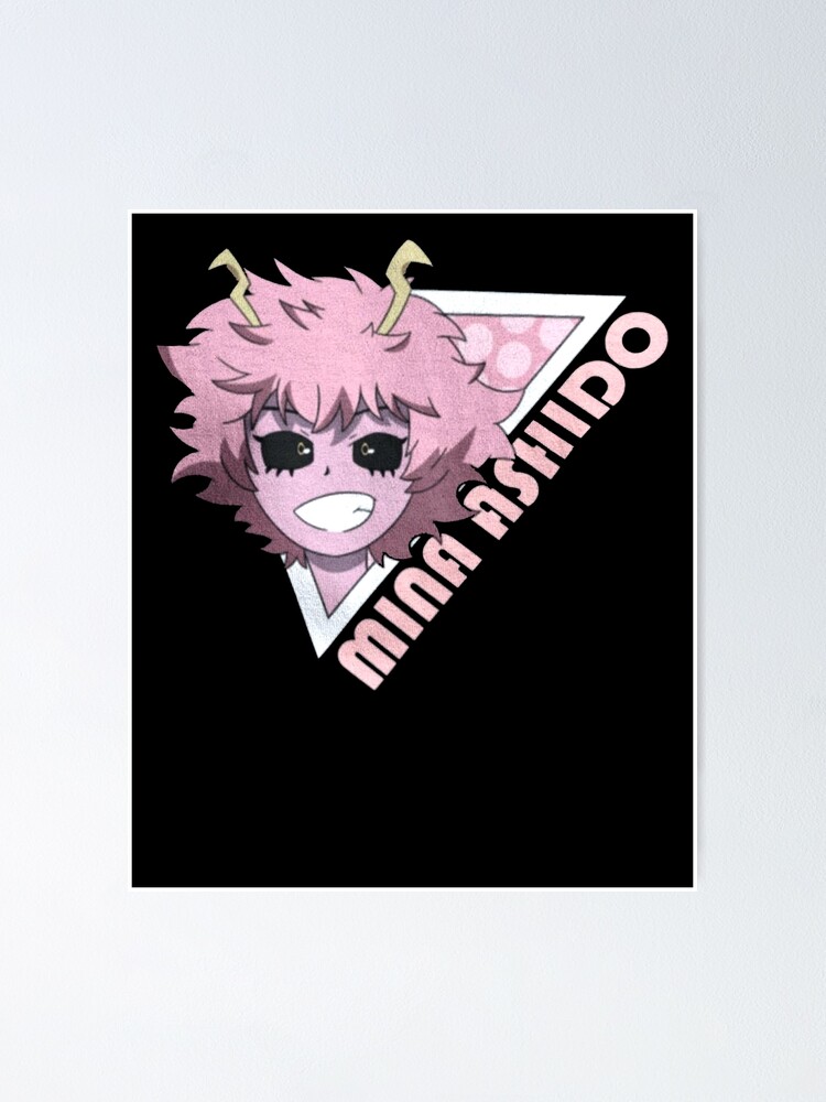 Mina Ashido My Hero Academia Movie Poster For Sale By Ha690 Redbubble