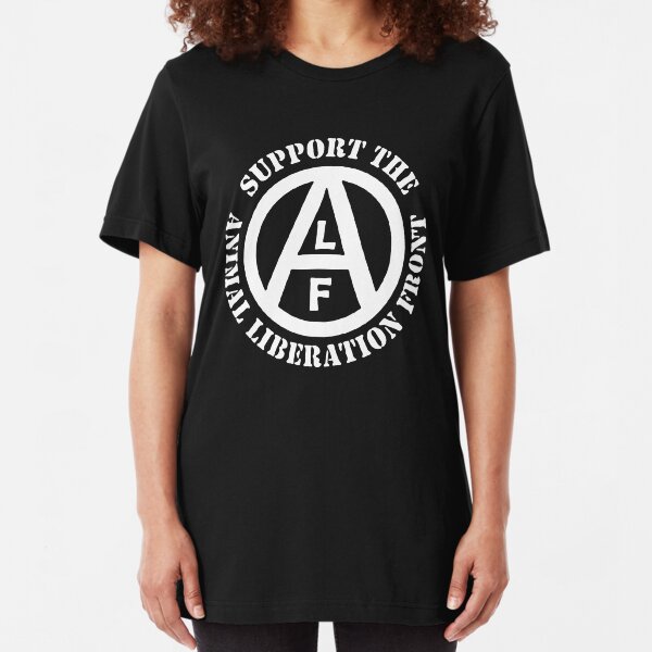 Animal Liberation Front Slim Fit T-Shirt