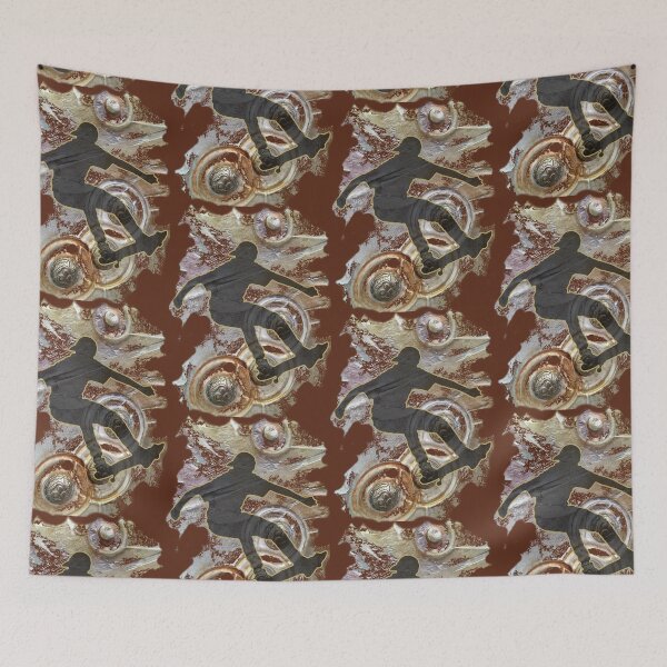 Item preview, THRASHER - STOKED SKATEBOARDER designed and sold by Nicola Furlong’s ExuberArt.