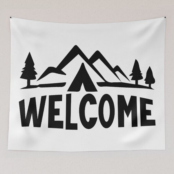 Item preview, Welcome! designed and sold by BLKHAS.
