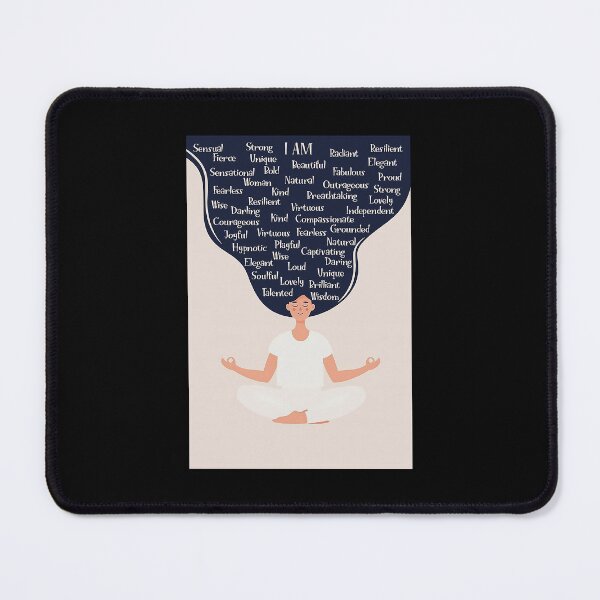 Item preview, Yoga Yogi I Am Strong art designed and sold by cevyl49.