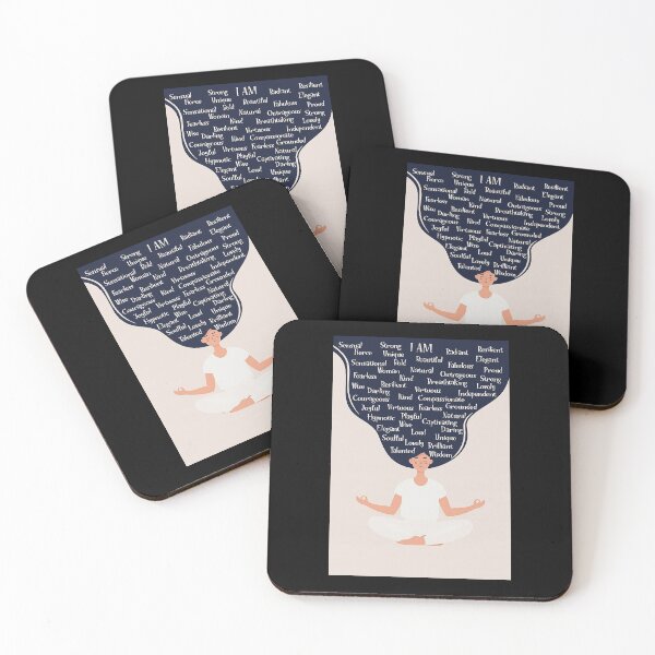 Item preview, Yoga Yogi I Am Strong art designed and sold by cevyl49.