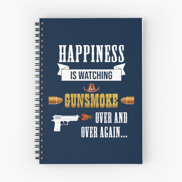 Item preview, Happiness is watching gunsmoke over and over again ..   designed and sold by VividPixelP.
