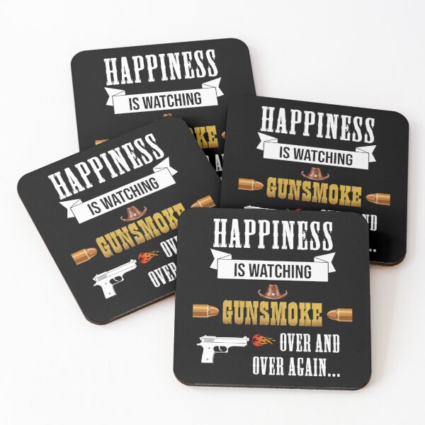 Item preview, Happiness is watching gunsmoke over and over again ..   designed and sold by VividPixelP.