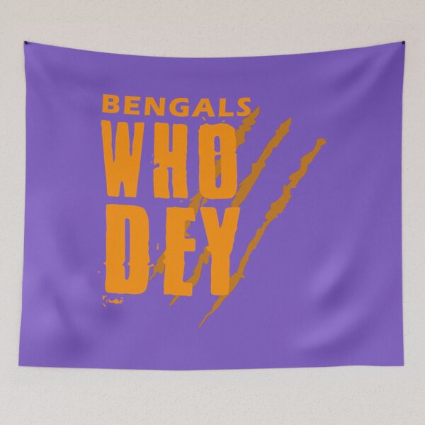 Artikelvorschau, Bengals T-Shirtwho dey - Tiger Bengals entworfen und verkauft von TorimachiYoneza.