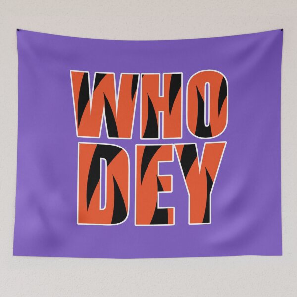 Aperçu de l'œuvre T-shirt BengalsWho Dey créée et vendue par TorimachiYoneza.