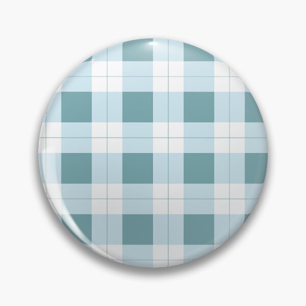 Item preview, Winter Pastel Blue and White  Buffalo Plaid Check Pattern designed and sold by Tamas Das.