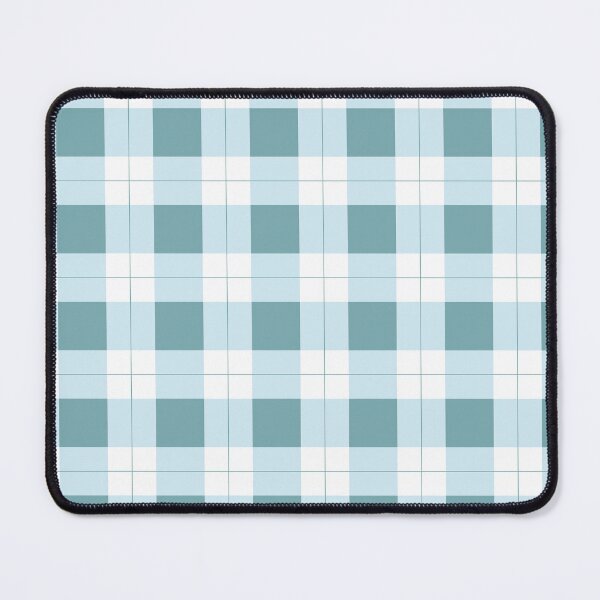 Item preview, Winter Pastel Blue and White  Buffalo Plaid Check Pattern designed and sold by Tamas Das.