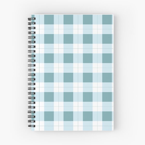 Item preview, Winter Pastel Blue and White  Buffalo Plaid Check Pattern designed and sold by Tamas Das.