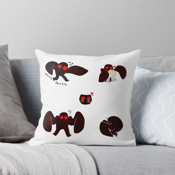 Item preview, mothman emotes: +a bonus friend <3 designed and sold by thatonegrosskid.