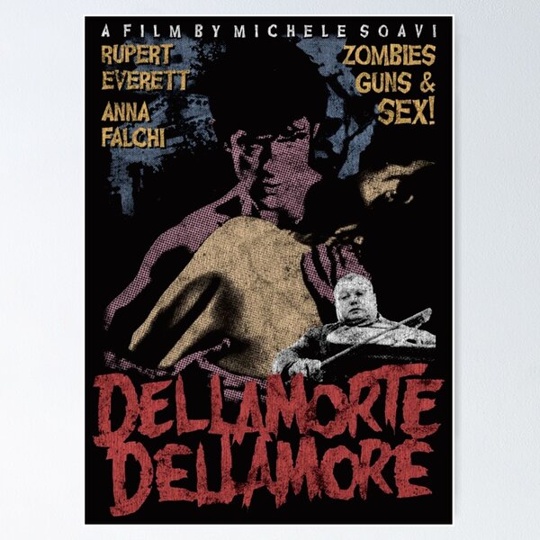 Item preview, Dellamorte Dellamore, Dylan Dog, Cemetery Man Poster designed and sold by larkphone45.