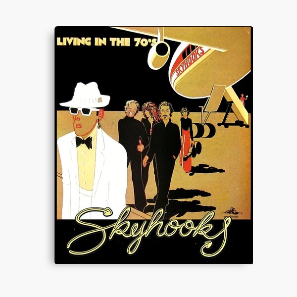 Item preview, AusRock 08 Skyhooks vintage Living in the 70's designed and sold by CooleyCrystfl.