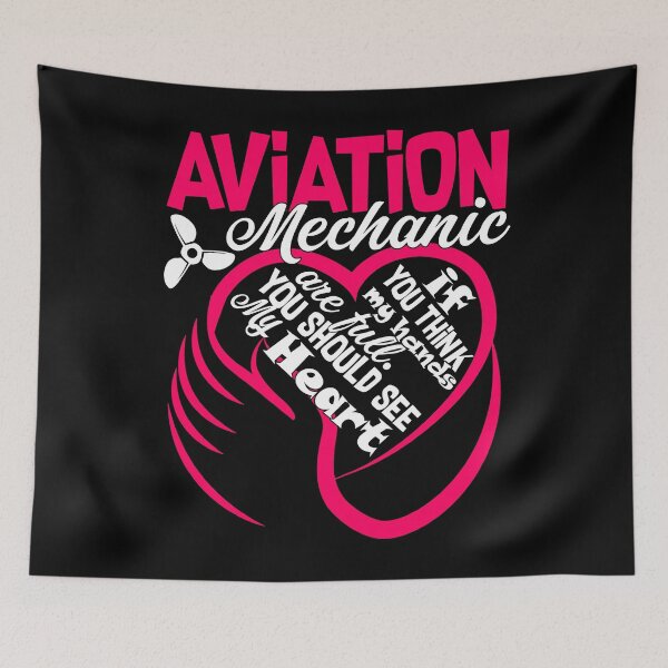 Item preview, Aviation Mechanic Full Heart designed and sold by UnknownArtistt.