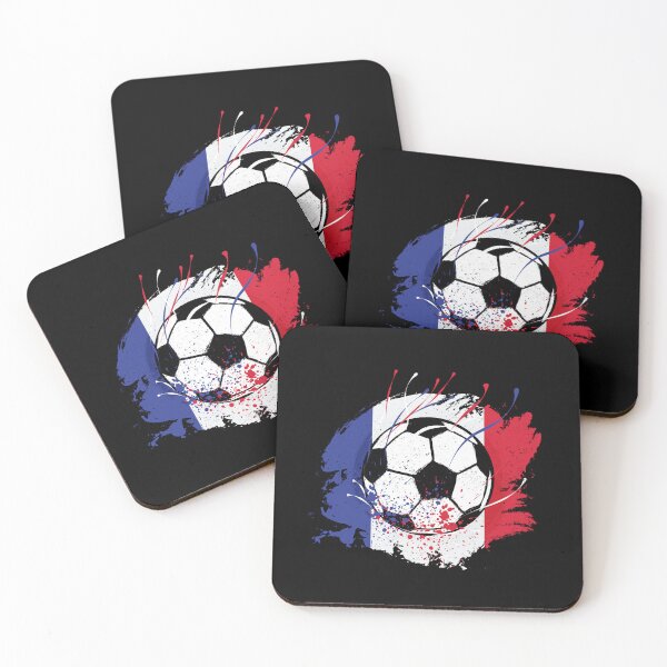 Item preview, France Football France Flag Grunge Footballfan designed and sold by Designer-Girl.