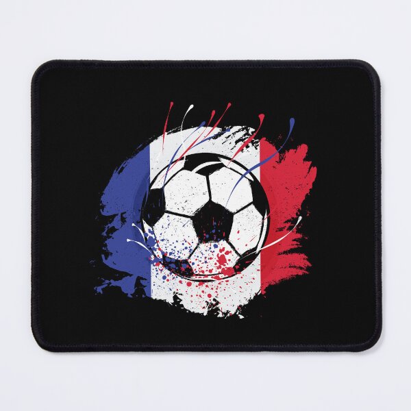 Item preview, France Football France Flag Grunge Footballfan designed and sold by Designer-Girl.