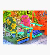 Fins Up Photographic Print