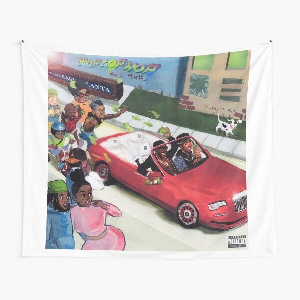 caer arriba wop Tela decorativa