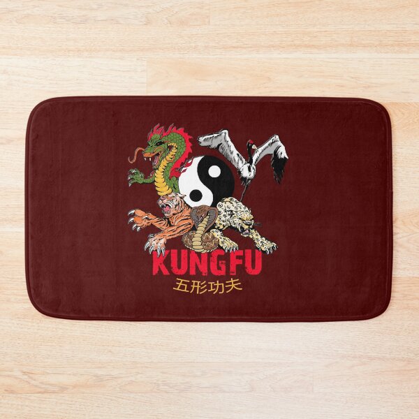 Item preview, Kung Fu 5 animals kungfu styles T-Shirt designed and sold by Wenstyy8800.
