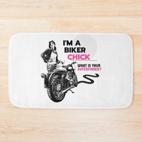 Item preview, I'm a biker chick. What is your superpower  designed and sold by CooleyCrystfl.