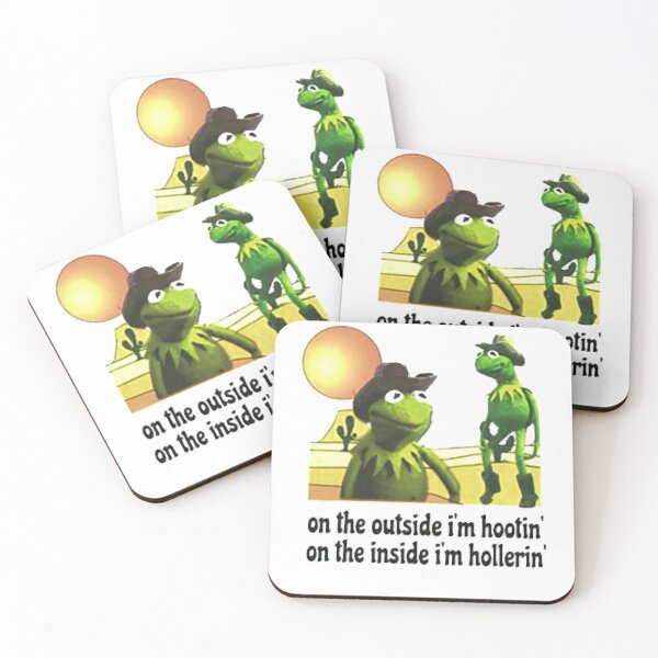 Item preview, kermit Hootin and Hollerin on the outside I’m hootin designed and sold by CooleyCrystfl.