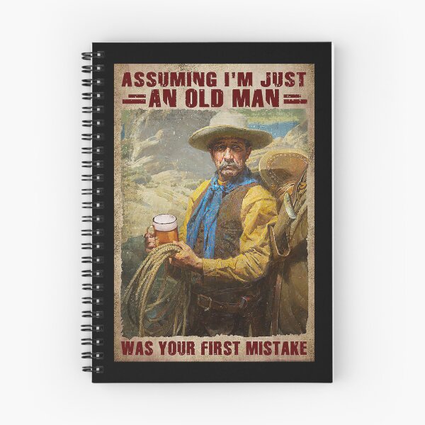 Item preview, Assuming I'm Just An Old Man Was Your First Mistake Vintage  designed and sold by sellexxf69.