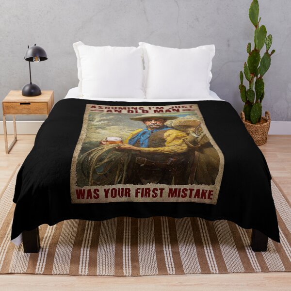 Item preview, Assuming I'm Just An Old Man Was Your First Mistake Vintage  designed and sold by sellexxf69.