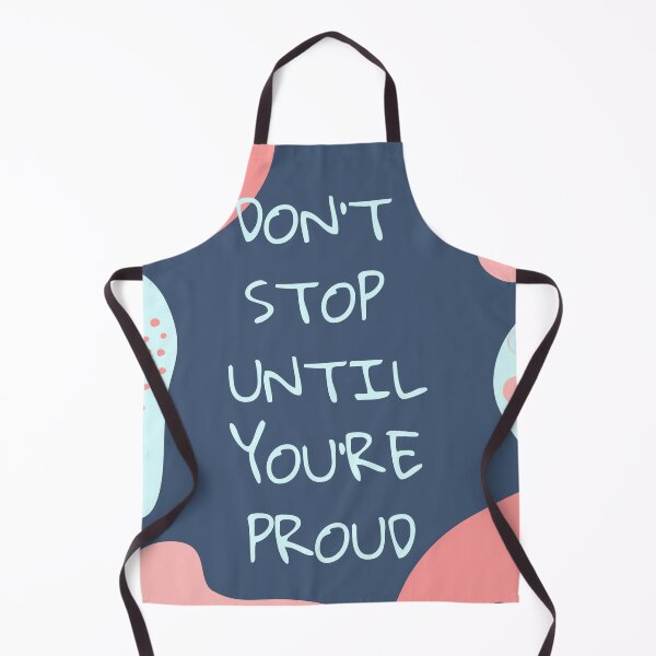 Item preview, Don't Stop Until You're Proud (blue-red) designed and sold by Dorina Larsdotter.