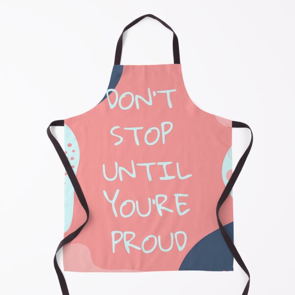 Item preview, Don't Stop Until You're Proud (blue-red) designed and sold by Dorina Larsdotter.