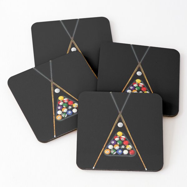 Aperçu de l'œuvre Bâtons de balles en rack pour joueur de billard Cue Ball Billiards Art créée et vendue par NaraChian.
