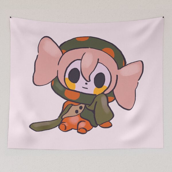 Item preview, I draw soft pink pastel charlotte sitting / madoka magica designed and sold by RansRoom.