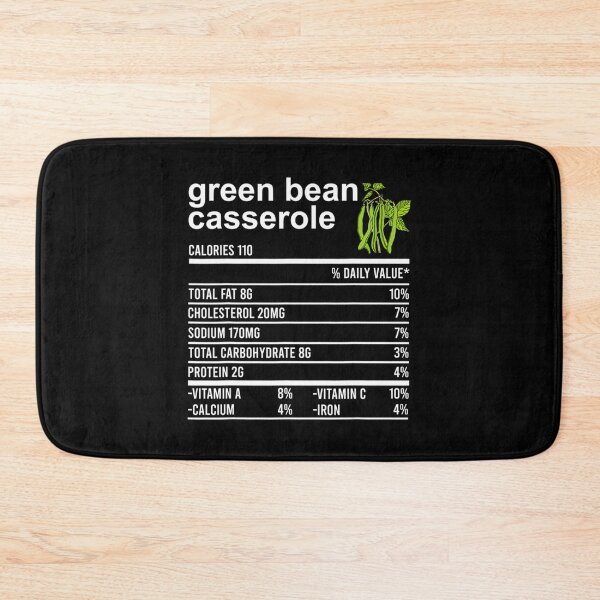 Item preview, Thanksgiving Green Bean Casserole Nutrition Facts designed and sold by NaraChian.