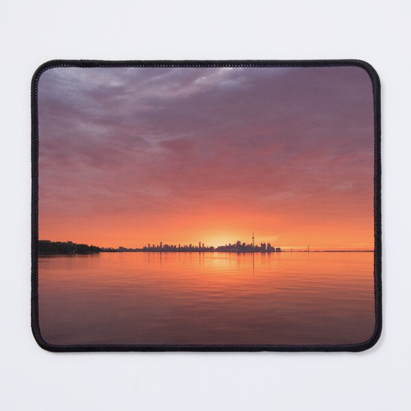 Item preview, Spectacular Cloudscape - Dramatic Sunrise Skies Behind Toronto Skyline designed and sold by Georgia Mizuleva.