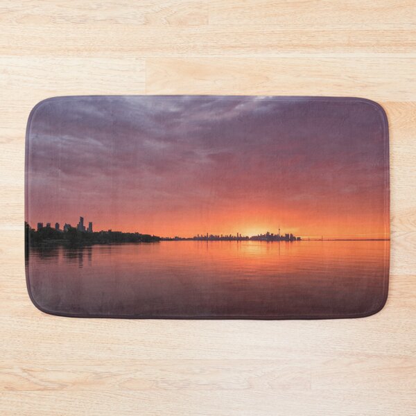 Item preview, Spectacular Cloudscape - Dramatic Sunrise Skies Behind Toronto Skyline designed and sold by Georgia Mizuleva.