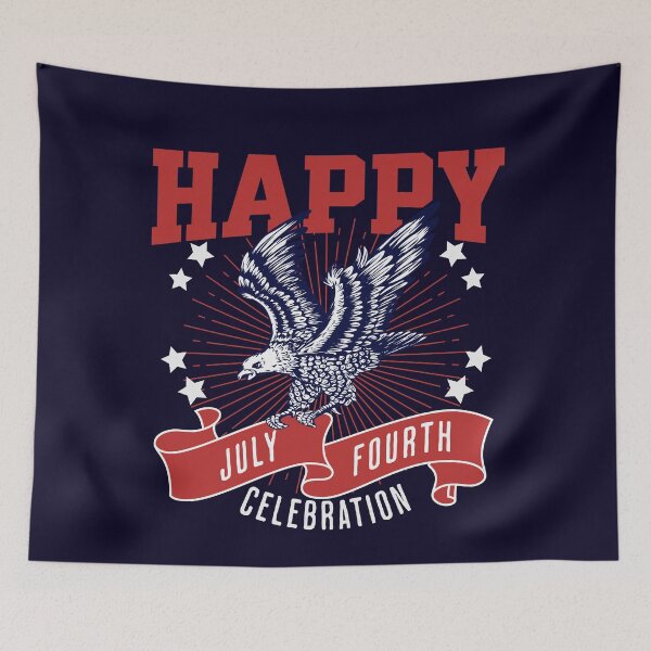 Item preview, Happy July Fourth Celebration designed and sold by GL Digital Artwork .