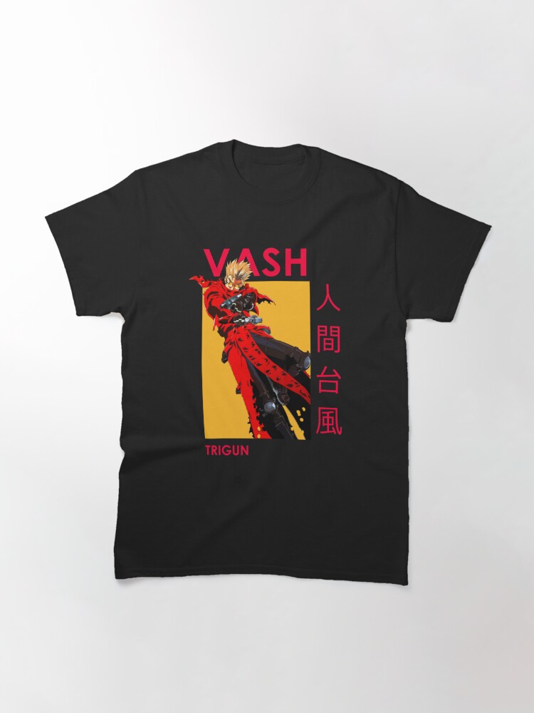 トライガン Tシャツ XL 黒 ヴァッシュ・ザ・スタンピード アニメT