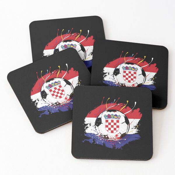 Item preview, Croatia Football Croatian Flag Grunge Soccer fan designed and sold by Designer-Girl.